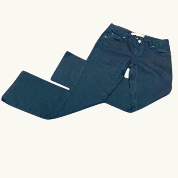 Agave Nectar Premium Denim Classic Straight Blackout Supima Flex Jet Black Jeans - Picture 10 of 13